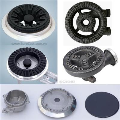 Investment casting of gas cooker spare parts